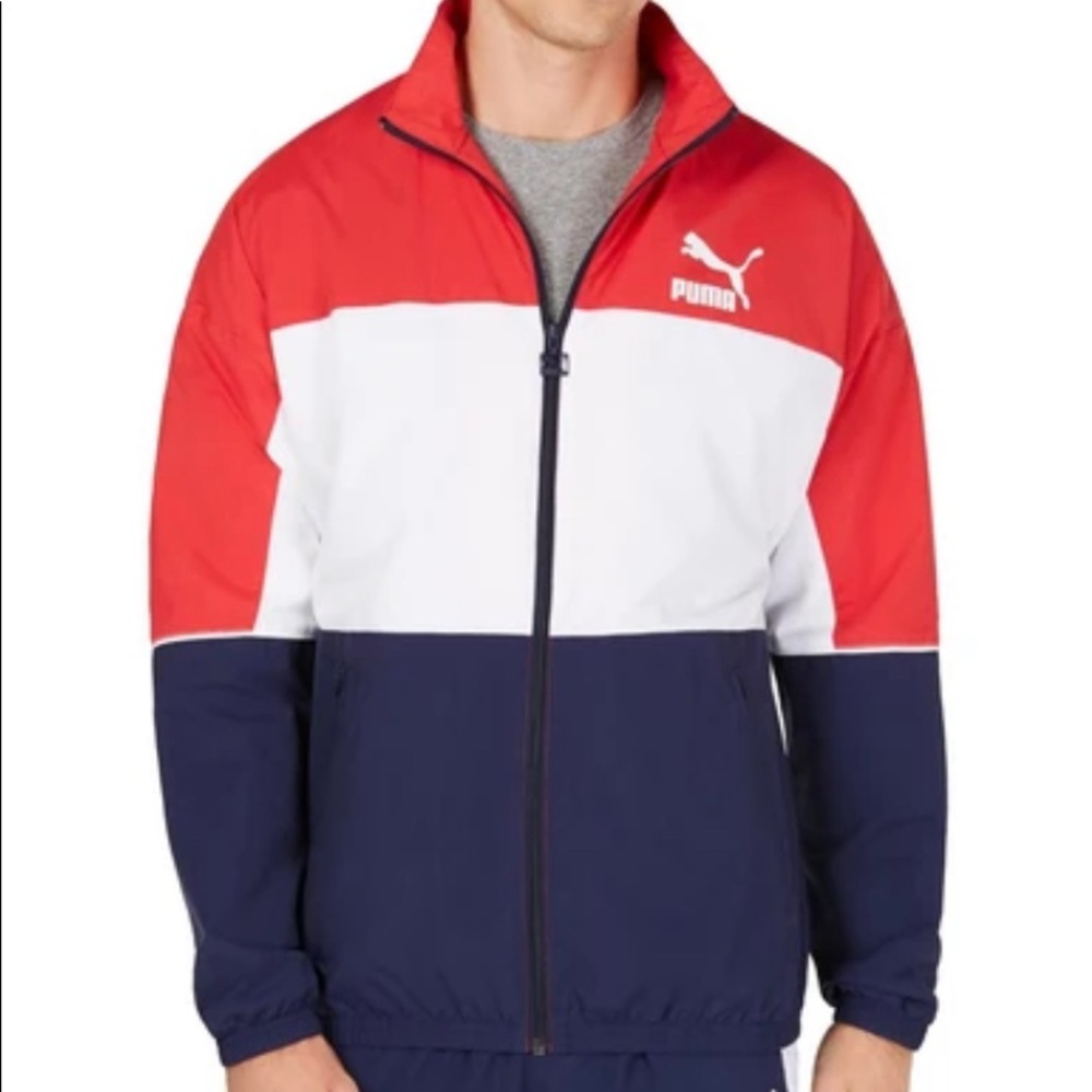 Brand New Puma Athletic Windbreaker Jacket (Men’s)